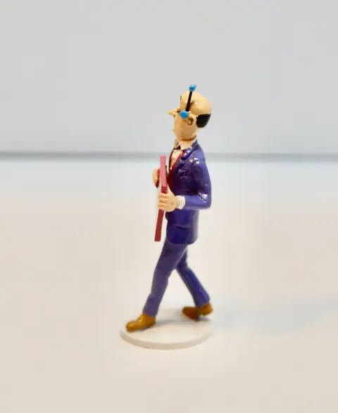 Tintin - Figurine Moulinsart 46534 - Mik Ezdanitoff - Carte de voeux 1972 - (2021)