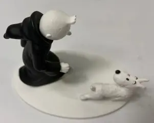 Tintin - Figurine Moulinsart hors serie N&B - Tintin en toge - (2014)