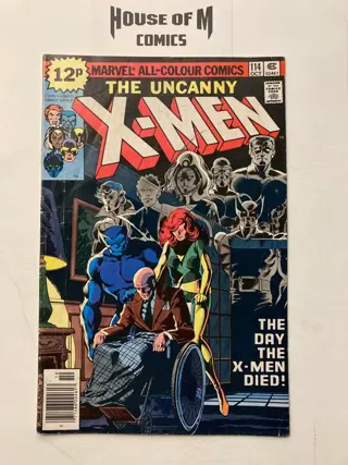 Uncanny X-Men # 111, 114, 115 & 117 Bronze Age Gems! - 1st appearance Shadow King, Mesmero and Zaladane. Mid to Higher Grade - Geniet - Eerste druk - (1978/1979)