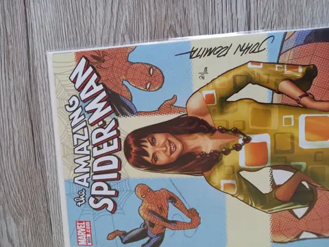 The Amazing Spider-Man #603 - Signed by "MJ" artist creator J. Romita SR !! With DF COA and Seal !! - Eerste druk (2009)