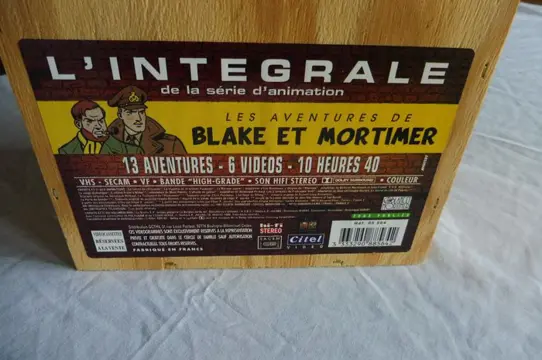 Blake & Mortimer - L'intégrale de la série d'animation en VHS - Eerste druk - (1997)