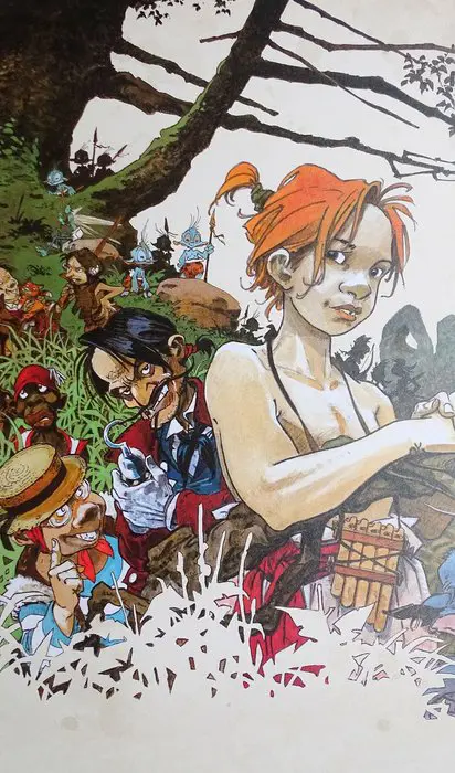 Loisel, Régis - Estampe Granit Associés - Peter Pan - Numéroté et signé