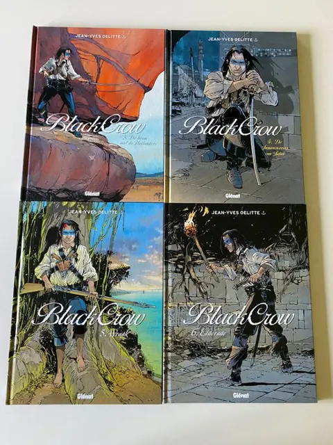 Black Crow - Vertelt... - Twee volledige reeksen - Hardcover - Gemengde edities (zie de beschrijving)
