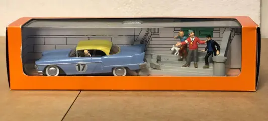 Tintin - Ensemble de 3 dioramas Moulinsart - Tintin transports - (2008)