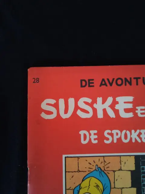 Suske en Wiske RV-28 - De spokenjagers - Geniet - Eerste druk - (1956)