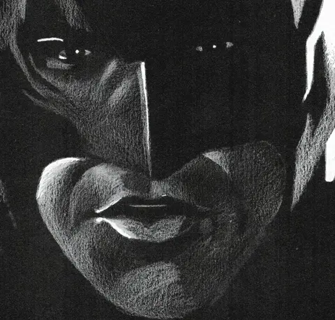 Batman - Original Painting By Diego Septiembre - Acrylic Artwork - Signed - Original Art