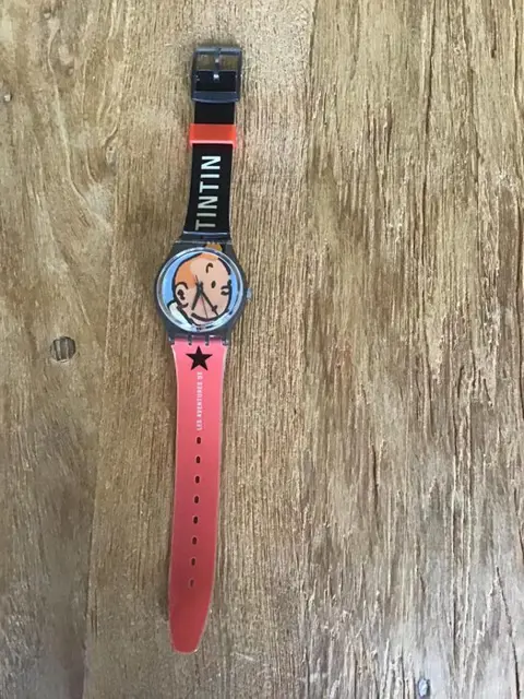 Tintin GM 165 - Montre Swatch GM165 - Les aventures de Tintin (2004)