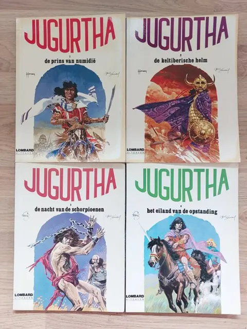 Jugurtha 1 t/m 16 - Jugurtha - Complete reeks - Softcover - Eerste druk - (1977/1995)