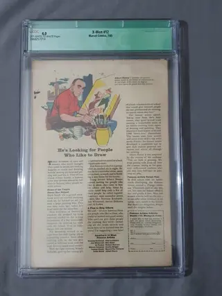 X-Men #12 - CGC 4.0 (Q) - 1st appearance of the Juggernaut & Origin of Professor-X Origin - Eerste druk - (1965)