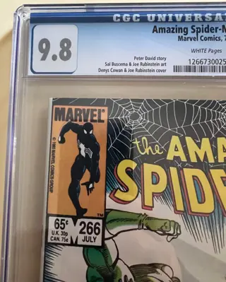 Amazing Spider-Man #266 - CGC Graded 9.8 - Softcover - Eerste druk - (1985)