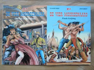 Tex Willer - Tex Willer in kleur! 13 strips waarvan verschillende extra dik met dossier. - Softcover - Eerste druk