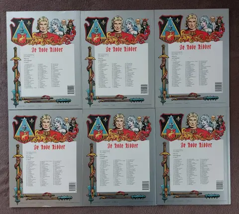 De Rode Ridder - Range 1 t/m 99 - Gekleurde Reeks - Softcover - Gemengde edities (zie de beschrijving) - (1984/1995)