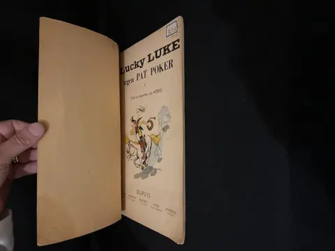 Lucky Luke 5 - Tegen Pat Poker - Eerste druk - (1953)