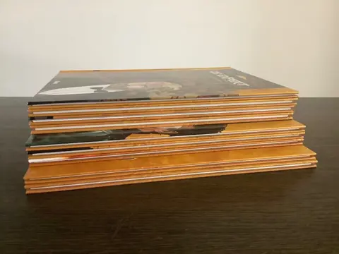 De Zwarte Loge - De Expert 1 t/m 4 + De Passanten van het Maanlicht 1 t/m 3 + Qumran 1 t/m 2 - Hardcover - Eerste druk - (2002/2007)