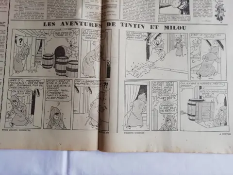 Tintin - 5x Le Soir Jeunesse - Le crabe aux pinces d'or - (1941)