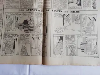 Tintin - 5x Le Soir Jeunesse - Le crabe aux pinces d'or - (1941)