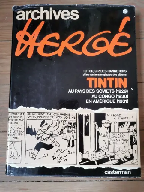 Tintin - Archives Hergé - Tomes 1 à 4 - 4x C - (1974/1985)