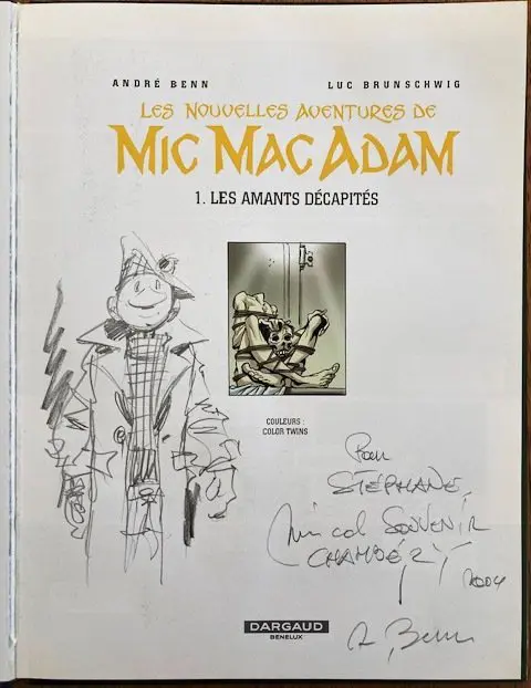 Les Nouvelles aventures de Mic Mac Adam T1 + T2 + dédicace - 2x C - EO/Ré - (2002)