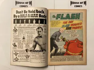 The Flash # 115 Very Early Silver Age Gem! The Day Flash Weighed 1,000 Pounds! - 2nd appearance Elongated Man. Higher Grade - Geniet - Eerste druk - (1960)
