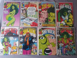 She-Hulk - The sensational She-Hulk raw de 31 números dentro del 1 al 54 - Eerste druk (1989)