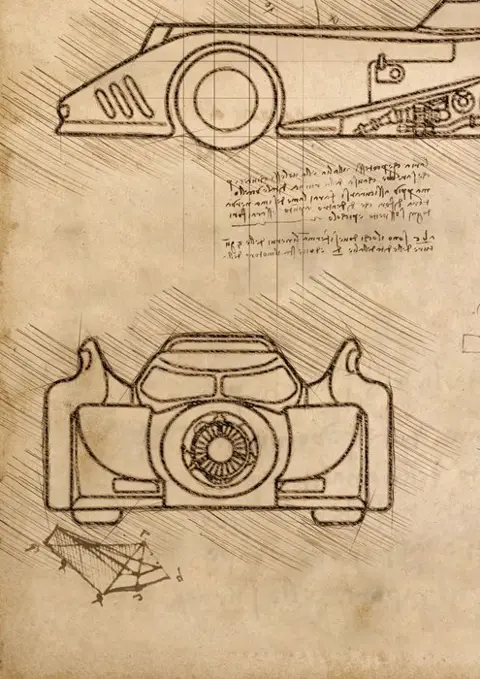 Batman - Batmobile , Da Vinci Series - limited edition 1/5 - Eerste druk