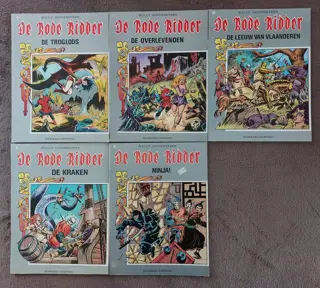 De Rode Ridder - Range 107 t/m 206 - Gekleurde Reeks - Softcover - Eerste druk - (1984/2004)