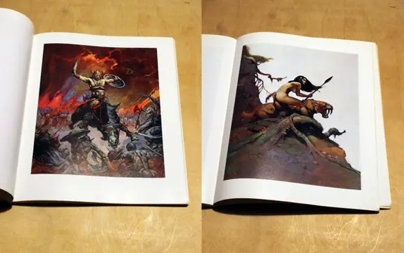 Frank Frazetta - The Fantastic Art of Frank Frazetta - Frank Frazetta Book Two - Softcover - (1977)