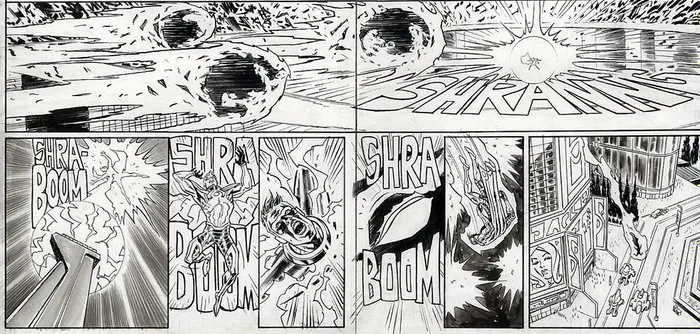Green Lantern Ron Wagner - 22x17 - A2 - CONVERGENCE : GREEN LANTERN / PARALLAX #2 - Losbladig - Uniek exemplaar - (2015)