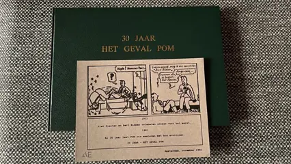 Piet Pienter en Bert Bibber - 30 Jaar het geval Pom - Hardcover - Eerste druk - (1981)