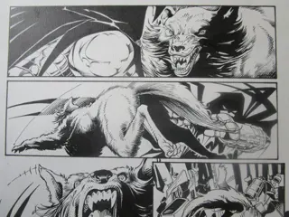 AZRAEL #8 Page 10 - Original Artwork by BARRY KITSON