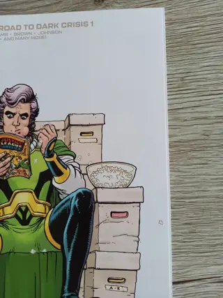 Justice League: Road To Dark Crisis #1 "Chris Burnham Cover" - Signed By legendary artist Chris Burnham !! With COA !! - Softcover (2022)