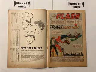 The Flash # 121 Very Early Silver Age Gem! The Trickster Strikes Back! - 2nd appearance the Trickster. Lower to Mid Grade - Geniet - Eerste druk - (1961)