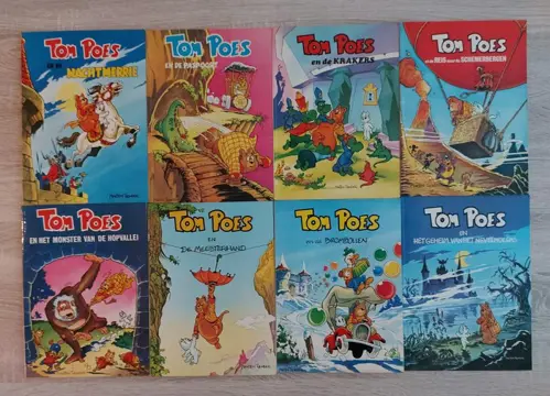 Tom Poes 1 t/m 32 + 2 extra - Diverse titels - Softcover - Gemengde edities (zie de beschrijving) - (1974/1984)