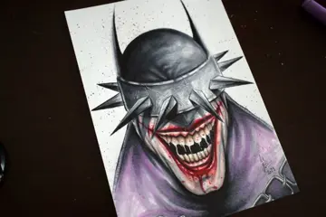 Pablo Such - Original Art - Batman Que Ríe - Uniek exemplaar - (2023)