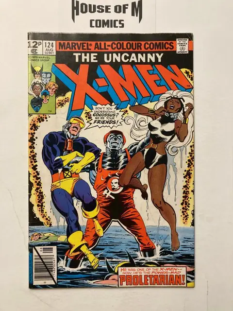 Uncanny X-Men # 123, 124, 127 & 128 Bronze Age Gems! - appearance Spider-man, Arcade, Colleen Wing. Mid to Higher Grade - Geniet - Eerste druk - (1979/1979)