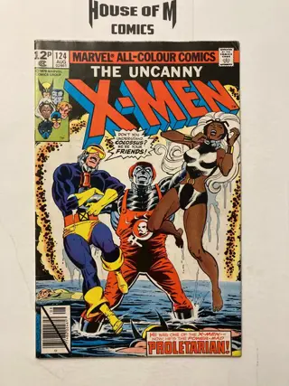 Uncanny X-Men # 123, 124, 127 & 128 Bronze Age Gems! - appearance Spider-man, Arcade, Colleen Wing. Mid to Higher Grade - Geniet - Eerste druk - (1979/1979)
