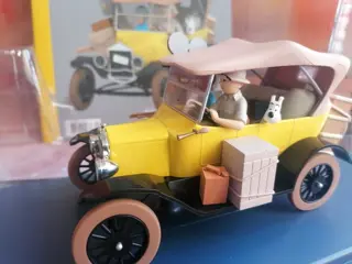Tintin - Voiture 1/24 - La Ford T jaune - Tintin au Congo (2022)
