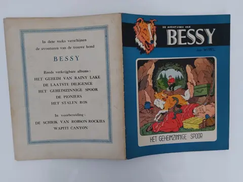 Bessy 3 - Het geheimzinnige spoor - Geniet - Herdruk - (1955)