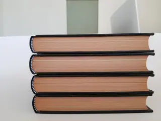 Conan the Barbarian #106-153 - four volumes of the original comics bound in black imitation leather hardcovers - (1980/1983)