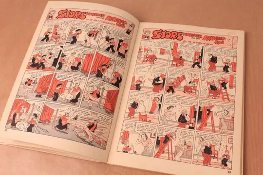 Sjors van de rebellenclub - Sjors Voorzitter van de Rebellenclub nr. 4 - Negenentachtig nieuwe vrolijke vertellingen - Softcover - Eerste druk - (1941)