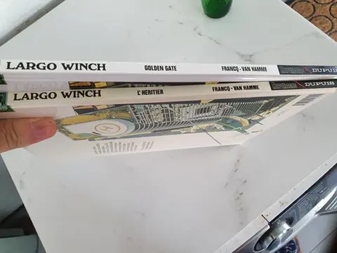 Largo Winch T1 + T11 + poster - 2x C - Eerste druk - (1990/2000)