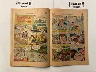 Action Comics # 233 & 236 starring Superman. Very Early Silver Age Gems! Over 65 Years Old! - appearance Tommy Tomorrow, Congo Bill. Mid Grade - Geniet - Eerste druk - (1957/1958)