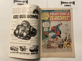 Amazing Spider-Man # 95 Silver Age Gem! "Trap For A Terrorist" - Spider-man Fights in London. Very High Grade - Geniet - Eerste druk - (1971)