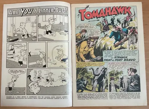Tomahawk #57 - DC Comics - The Frontier Seeing Dog - No Reserve - Geniet - (1958)