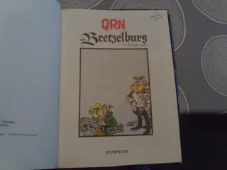 Robbedoes en Kwabbernoot - QRN op Bretzelburg - luxe hardcover met stofomslag - eerste druk van een heruitgave - (1987)
