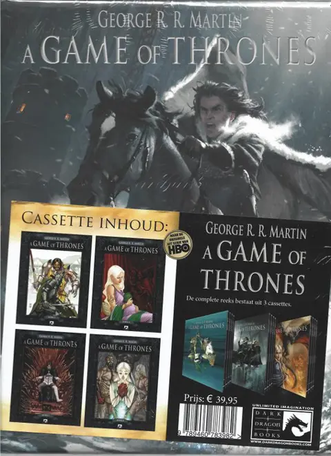 A Game of Thrones 1 t/m 12 - Compleet in 3 Boxen - Geseald - Softcover - Eerste druk - (2015/2015)