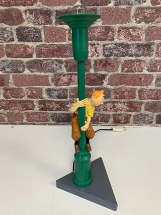 Tintin - Figurine Pixi 30003 - Lampe bureau - Tintin Réverbère - L étoile mystérieuse - (1992)