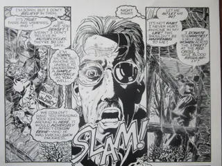 CREEPY FEAR BOOK Page 5 - Original Artwork by LOUIS LACHANCE - (1993)