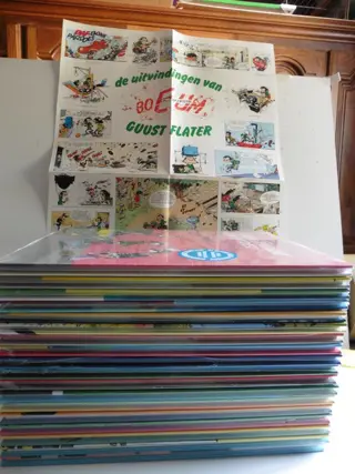 Guust Flater 1 t/m 20 - Guust chrono 60 jaar + poster uitvindingen - Hardcover - Herdruk - (2017/2018)