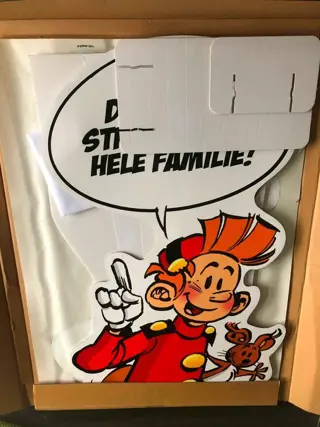 Robbedoes en Kwabbernoot - Pancarte/Display (172x63) + raamsticker